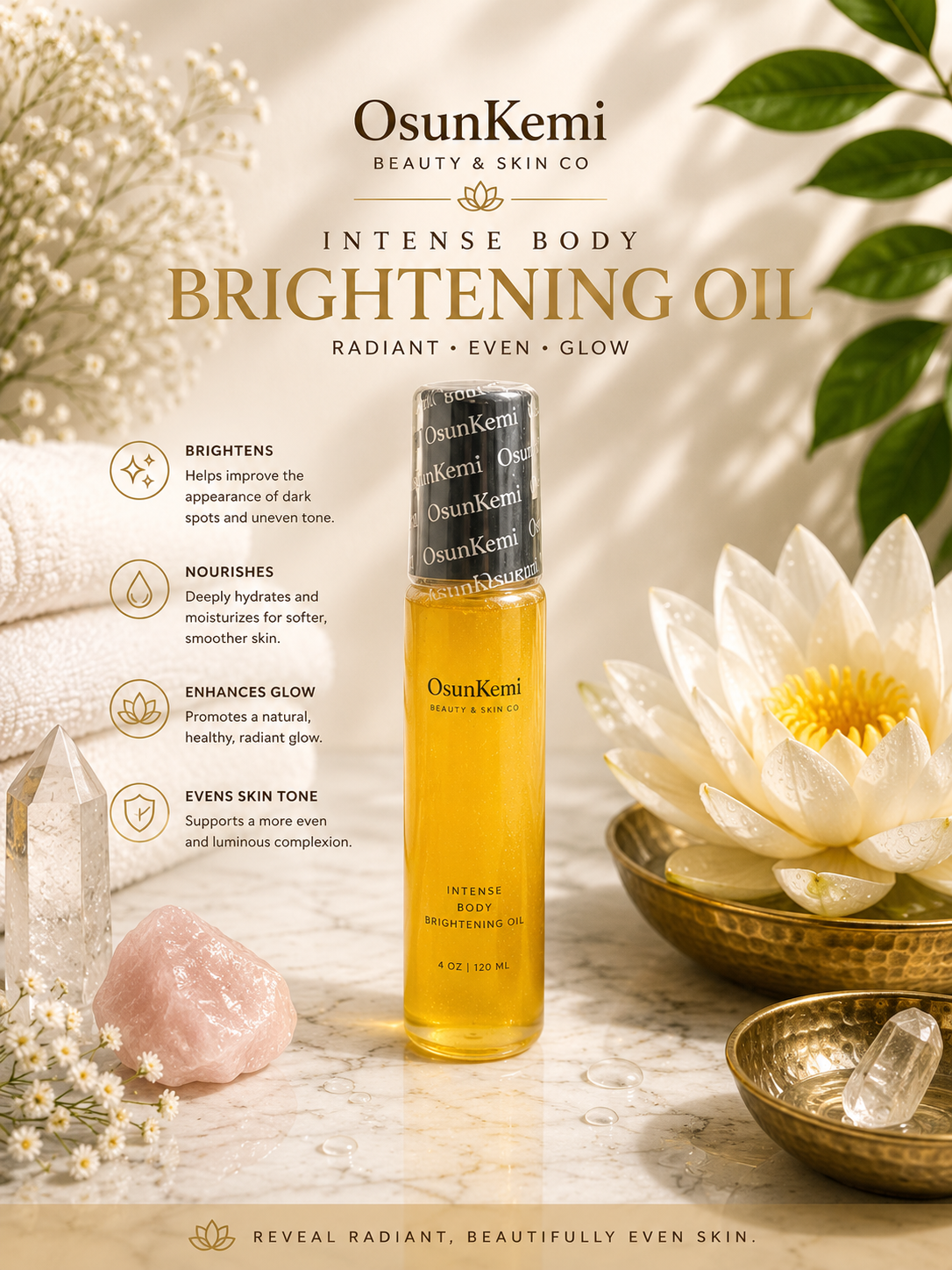 Intense Body Brightening Oil
