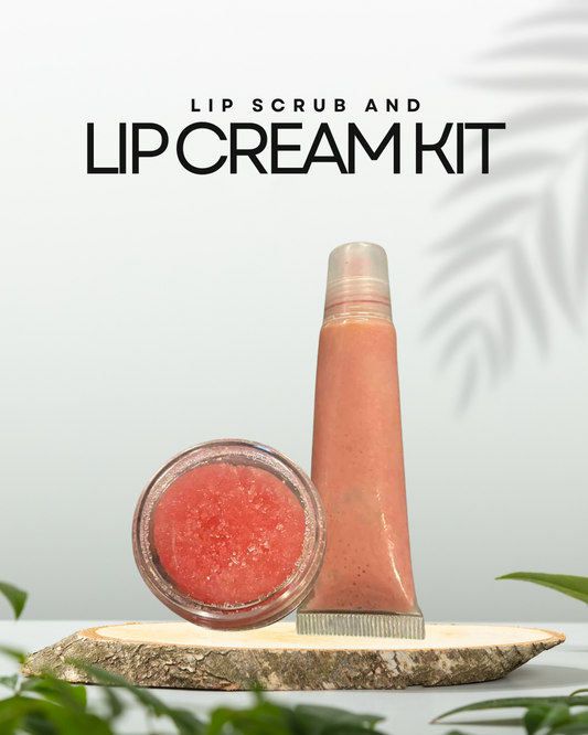 Lip Scrub and Lip Cream Kit