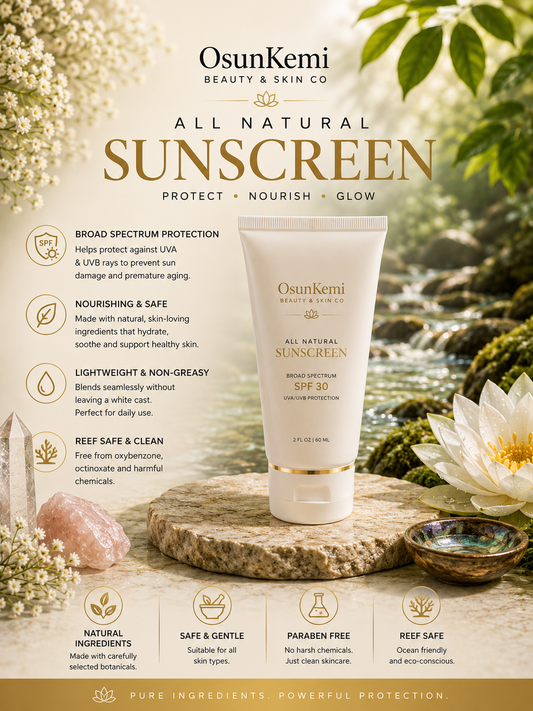 All Natural Sunscreen