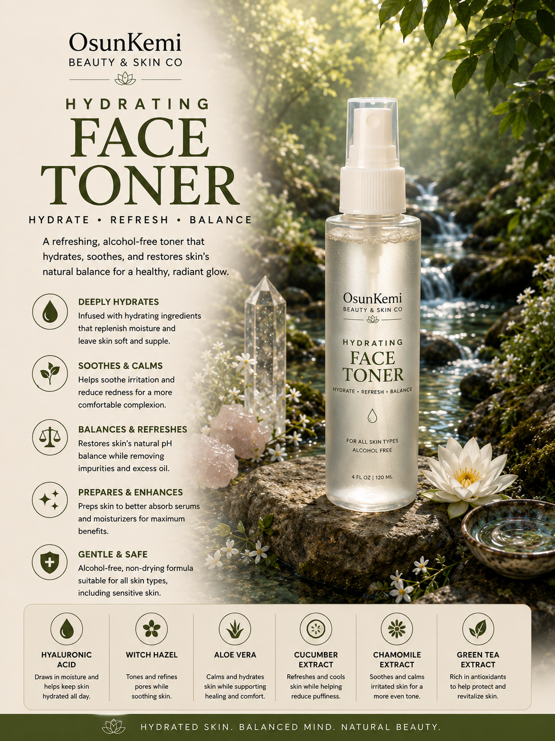 Hydrating Face Toner