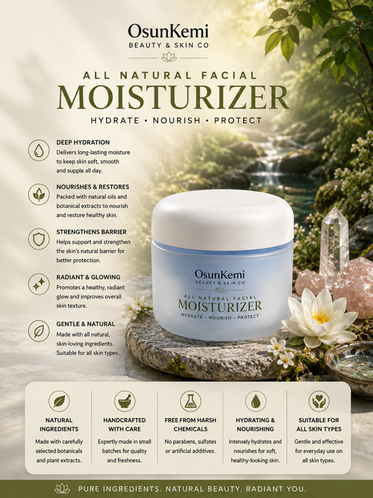 All Natural Facial Moisturizer